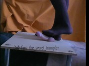 Nylon cock trampling board (preview, soon on onlyfans) 8/16