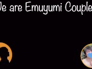 バイブオナニーで満足できなかった変態彼女が彼氏に見せつけプレイしたらバックで突かれてアヘ顔連続絶頂　手コキ フェラ 腰振り 騎乗位 敏感 美巨乳 パイパン 痴女 喘ぎ声 アクメ えむゆみカップル 1/16