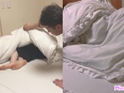 【Digest Ver. 夜這い】ムラムラしたら彼女にギンギンに起ったちんこをいきなり挿入して体中触りまくる-イメージプレイ/素人カップル/個人撮影/ハメ撮り/日本人 1/16