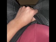 Masturbating in my chair