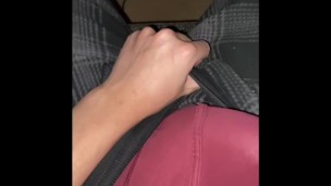 Masturbating in my chair
