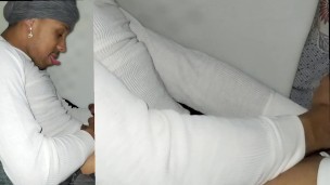 Pineapple in my ass squirting and jacking off in the car very horny fruity freaky Friday big dick bl