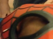 My wife pegging me. Pegging hard. Ancrage dur 10/16