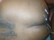 WET PUSSY TWIRLS AN CREAMS ON SUPER HARD DICK BEFORE IT EXPLODES A LOAD!!!!!!! 14/16