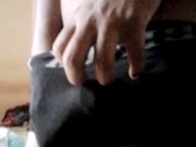 Mostrando na cueca, com pirika grande 12/16