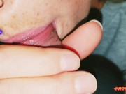 Brunette Knows How To Suck.. Sloppy Blowjob Cum Swallowing Teen Compilation 5/16