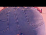 Very short tight shorts and using a new toy on my pussy! 4/16