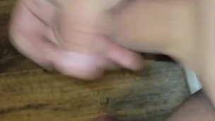 Jacking off really quick
