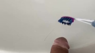 My step mom can be such jerk walking around all high and mighty hope she likes the way my piss taste