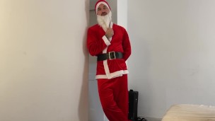 Santa brings you a cum filled condom for Christmas