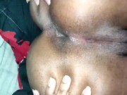 Anal boquiabierto a gran culo de ebano en misionero