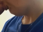 Prostate cum shot on face 5/16