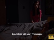 SISPORN. Guy consoles scared stepsister by thrusting cock into her pussy 2/16