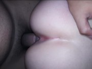 Big ass gringa climbs on my fat penis and gives me feelings until I get my milk out, amateur sex 🤤 14/16