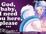 [Patreon Preview] [F4M] Lamia Girlfriend is Too Worked Up Over You~! [Lamia GFx Human Listener] 8/16