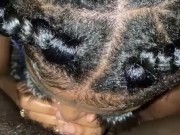 Sucking a phat bbc 12/16