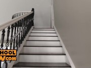 POV - Saucy redheaded schoolgirl Dolly Leigh fucking 2/16