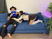 Distracted classmate from homework with hot blowjob and anal sex 1/16