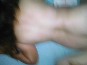 Cogiendo de lado con mi novia a la noche