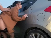 Picked up a rural slut and fucked her on logs 10/16