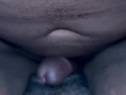 Sliding his Dick between my Pussy Lips. BBC CUMSHOT!!! 1/16