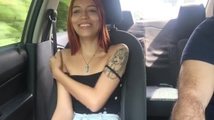 My brother's best friend makes a bet with me that she can hook up with an uber driver and she succee