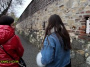 Best Christmas Present Ever - BIG TITS COLLEGE GIRLS Taylee Wood & Zara Lick 6/16