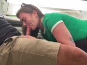 Mamada en Metro cable Medellin con una gringa