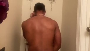Anal Riding my 7 inch toy While parents are home