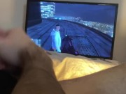 Baise et ejac devant ces gros seins 1/16