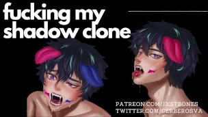 Fodendo meu clone de Shadow || NSFW Áudio e Gemidos ASMR Auto-Foda-se