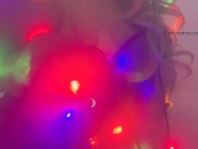 Striptease while putting up some Holiday lights! 10/16