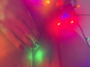 Striptease while putting up some Holiday lights! 15/16