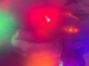 Striptease while putting up some Holiday lights! 9/16