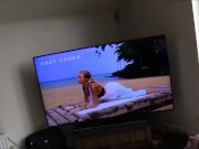 LUKE HARDY - During a midday I go inside and see Mandy doin yoga and followin along what's playin on the telly 1/16