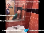 Follando en el bañito de su casa con nueva chica peruanita 5/16