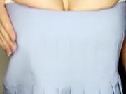 Can I Be Your Dirty Little Secret? College Girl Strip Tease 2/16