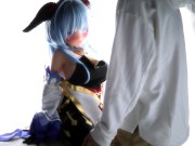 甘雨ちゃんと着たままセックス❣️❣️❣️【可愛い子のタイツは引き裂くもの💕】 1/16