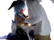 甘雨ちゃんと着たままセックス❣️❣️❣️【可愛い子のタイツは引き裂くもの💕】 3/16