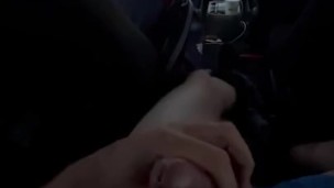 Jerked off by the Denver airport in the parking lot