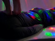 Dominatrix Nika tramples the body of a slave with bare feet 6/16