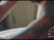 Lucky Guy With Huge BBC Gives Ebony Model Nuru Massage 10/16