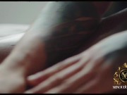 Lucky Guy With Huge BBC Gives Ebony Model Nuru Massage 9/16