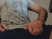 Dirty Talking and Stroking My Big Cock With A Cumshot 1/16