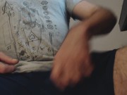 Dirty Talking and Stroking My Big Cock With A Cumshot 2/16