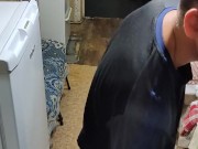 Finishing the kitchen chores 3/16