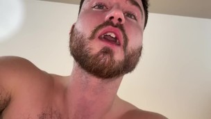 Spit domination bondage