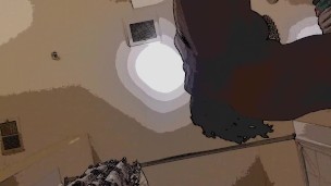 Jacking off while my girlfriend is in the other room