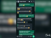 Mi cuñada me pide sexo luego de tomarle fotos en la ducha por WhatsApp 4/16