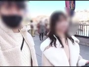 【個人撮影】Christmas🎄✨夜景の見えるホテルでサンタさんのコスプレをしたまりあと甘々中出しSEX♡Japanese amateur hentai ／日本人／素人カップル／おっぱい 16/16